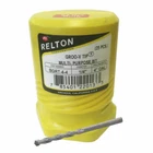 Relton 1/4" Straight-shank Masonry Drill Bit Groo-v-tip Pack Of 25, BGRT-4-4 New. Price: $159.00.