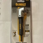 Dewalt DWARA120 Right Angle Drill Attachment Impact Ready Metal Yellow Black New. Price: $21.00.