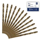 12PCS 1/4" Cobalt Drill Bits, M35 Jobber For Metal, Stai... Fast Ship New. Price: $23.99.