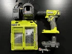 Ryobi One+ 18V Cordless 3/8 In. Drill/driver Kit P209D/A972501 Open. Price: $64.99.