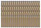 Cobalt Drill 1/16"-1/2" M35 Hss Jobber Twist Steel Metal New. Price: $65.29.