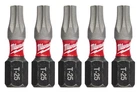 Milwaukee 48-32-4636 T25 Shockwave Impact Torx Bits (5 Pk) New. Price: $9.50.
