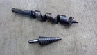 Lenox Unibit Step Varibit & 1" Auger Tool Drills Used. Price: $18.99.