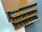 New Lawson Huot Usa Metric M1-M13 Drill Bit Cabinet Box Case Drawer, Brown. Price: $289.99.