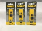 New /3 Packs Dewalt #1 Square Robertson Flextorq 1" DWA1SQ1IR Impact Ready 6 Bit. Price: $10.70.