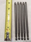 Lot Of 5 New Apex 493-C Hex Power Bit 1/4" Drive 6". Price: $24.99.