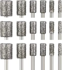 1/8 Shank Diamond Grinding Burr Drill BIT,30PCS 46# Cylindrical Head New. Price: $22.38.