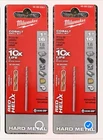 Lot Of Milwaukee 1/16-IN. Thunderbolt Cobalt Twist Drill Bits, Mod: 48-89-2301 New. Price: $11.70.