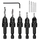 Mulwark 82 Countersink Drill Bit Set Incl. 5PCS Free Replaceable Hss New. Price: $21.06.