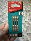 Makita T-25 Impact Xps Torx Driver Bits 3PK Genuine Long Life E-00854 New. Price: $6.99.