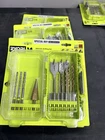 Ryobi 14-PIECE Assorted Drill Bit Set For Wood, Metal, Masonry, Model A971401 New. Price: $25.00.