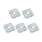 Sydien 2 Inch Lazy Susan Hardware, 5PCS Square In, Silver New. Price: $14.75.