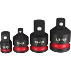 Milwaukee 49-66-6742 1/4" 3/8" 1/2" Socket Drive Adapter Set Impact Duty New. Price: $39.79.