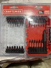 Craftsman CMAF1329 Impact-rated 29-PIECE Driver Bit Set-new. Price: $12.99.