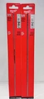 Milwaukee 1/8" 12" Black Oxide Drill Bit Extra Long Extended Length Pack New. Price: $13.99.