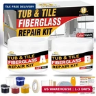 Bath Tub Repair Kit, Fiberglass Tile And Shower Porcelain New. Price: $15.11.