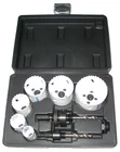Westward 9PC Hole Saw Kit Bi-metal 7/8 1/2", 6 Sizes Adapters 29VX13 New. Price: $29.95.