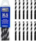 12 Pack 1/8" Heavy Duty Jobber Drill Bits, High Speed Steel, Made In Usa New. Price: $76.45.