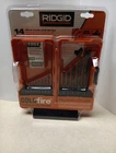 New Ridgid Black Oxide 14 Piece Drill Bit Set For Metal Wood And Plastic. Price: $32.99.