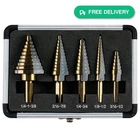 Ironant Step Drill Bits, 5PCS Hss Titanium Set, 50 Sizes High... New. Price: $33.28.