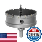 Uxcell Carbide Hole Saw Drill Bit 90MM Cutter For Stainless Steel Alloy New. Price: $29.41.