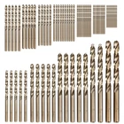 Hymnorq 74-PIECE Cobalt Drill Bit Set, M35 Grade 5% Steel, Dual Twist ... New. Price: $38.09.