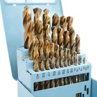 29PCS/SET Hss Drill Black Gold Multi-bits Twist Metal 1/16"-1/2" New. Price: $24.99.
