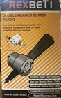 Rexbeti Double Headed Sheet Metal Nibbler, Drill Attachment Cutter New. Price: $42.99.