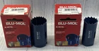 Blu Mol #517, 1-1/16" 27 Mm, #521, 1-5/16 33 Bi-metal Hole Saw Usa Lot Of New. Price: $21.99.