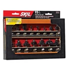 Skil 15PC Router Bit Set 91015 New. Price: $45.00.