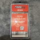 Rotozip GP50 Drywall Guidepoint Bits, Steel, 1/8 In, Pack New. Price: $30.00.