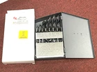 Chicago-latrobe Black-oxide High-speed Steel Drill Set, 15 Pieces, 1/16" To 1/2" New. Price: $126.24.