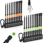 Allen Wrench Drill Set For Impact Drivers, 4" Hex Bits, Orange+green New. Price: $22.35.