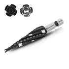 Gmtools M35 Four Spiral Flute Cobalt Step Drill Bit, 1/8"-1/2" Wear-resistant... New. Price: $26.60.