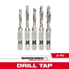 Milwaukee Shockwave Sae Steel Drill Tap Set 5 Piece 48 89 New. Price: $49.96.