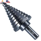 Anfrere 10 Sizes Step Drill Bit For Metal Sheet, 1/4 To 1-3/8 Inches High Speed New. Price: $23.03.