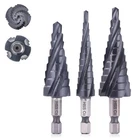 Rogaper M35 Four Spiral Flute Cobalt Step Drill Bit Set 1/8-7/8, Industrial G... New. Price: $40.65.