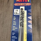 Tile Glass Porcelain Drill Bit Artu Plus 1/4" X 4-1/8" Tungsten Carbide Tipped New. Price: $19.99.