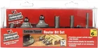 Vermont American 23000 Carbide Tipped Router Bit Set 6-PIECE New Open. Price: $25.99.