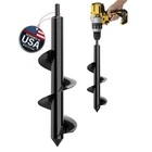 K-brands Auger Drill Bit For Planting 3 X 12 Inch, Gray New. Price: $24.99.