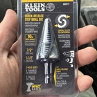 Klein Tools QRST11 Quick-release Step Drill Bit 7/8" & 1-1/8" Impact Rated New. Price: $35.00.