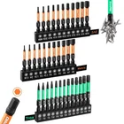 Grenpro Impact Screwdriver Bits 2" 35PCS(TROX&METRIC&SAE), Orange Green New. Price: $32.19.