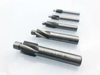5PC 4 Flute Countersink Hss-al End Mill Cutter Pilot Slot Drill Bits Tool M3-M8 New. Price: $36.28.