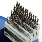Comoware 60PCS Number Drill Bit Set, Wire Gauge #1 To #60, Hss Black & Gold New. Price: $52.44.