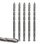 Upgraded 6IN (152MM) Masonry Drill Bit Set 3/8"(10MM)*5-PIECE Serrated Carb... New. Price: $27.16.