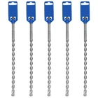 Sds-plus Rotary Hammer Drill Bits 1/2 In. X 12 5-PIECE Rock Carbide Tip 4... New. Price: $30.46.