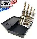 Norseman 14PC Brad Point Drill Bit Set Hi-moly M7 Hss 5/16"-1/2" Made Usa New. Price: $82.99.