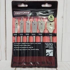 Nos Sears Craftsman Tools 20864 6PC Power Woodboring Bit Set Pouch 3/8" 1" New. Price: $15.00.