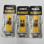 New /3 Packs Dewalt #1 Square Robertson Flextorq 1" DWA1SQ1IR Impact Ready 6 Bit. Price: $10.12.
