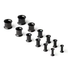 Ruifan 12PCS Surgical Steel Screw Tunnel Gauge Ear Expander Stretching Kit Pl... New. Price: $25.27.